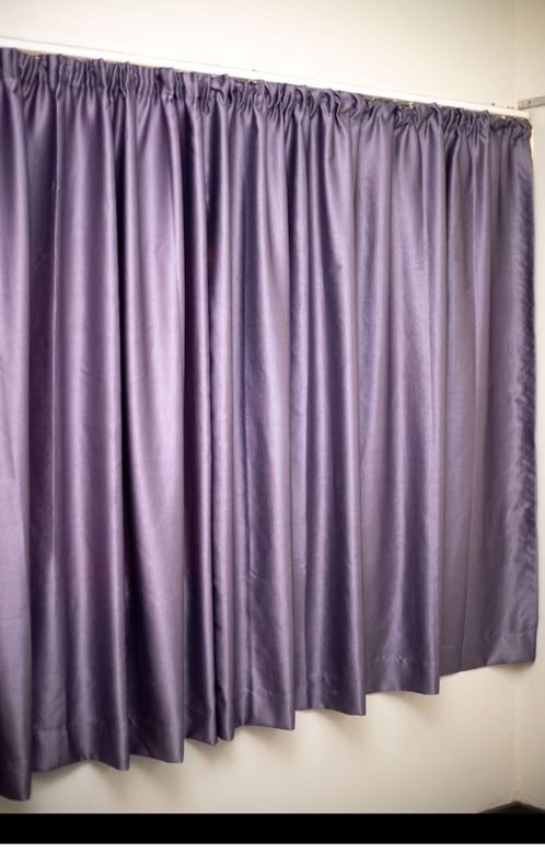 Lavender blockout curtains